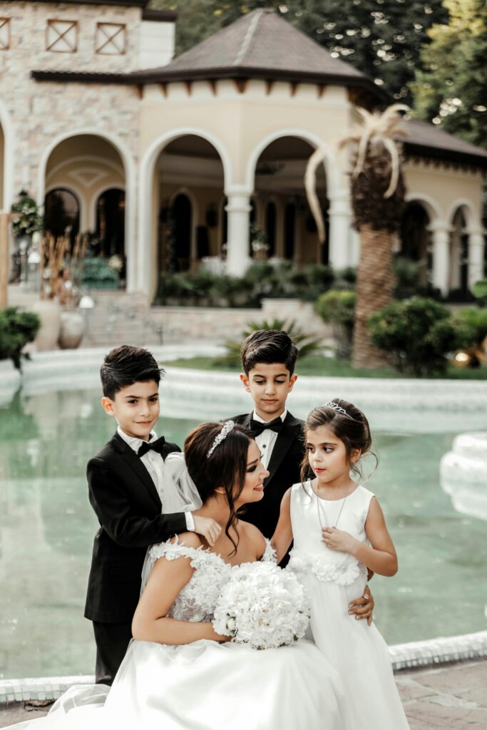 Hochzeit mit Kindern